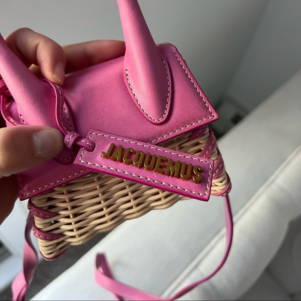JACQUEMUS Le Chiquito Osier Bag